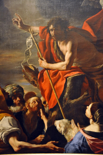 St. John the Baptist Preaching, Il Calabrese ca 1665