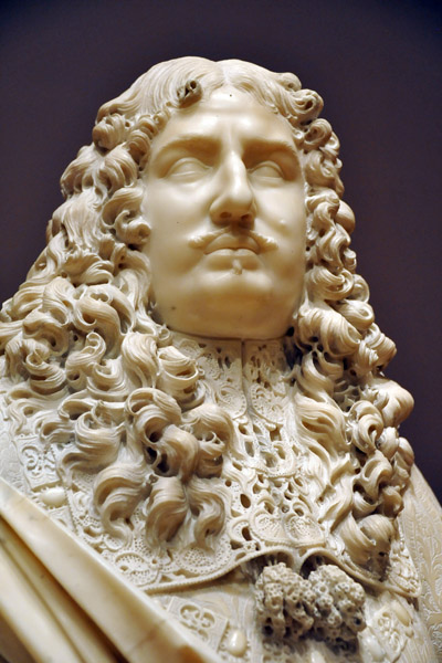 Portrait bust of Maffeo Barberini by Lorenzo Ottoni, 1685-1687