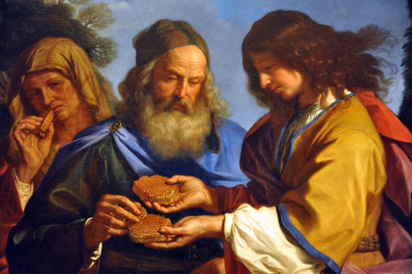 Samson and the Honeycomb, Il Guercino ca 1657