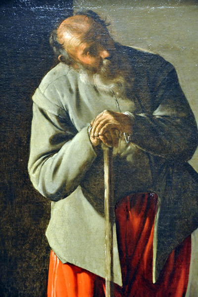 Old Man, Georges de la Tour ca 1618-19