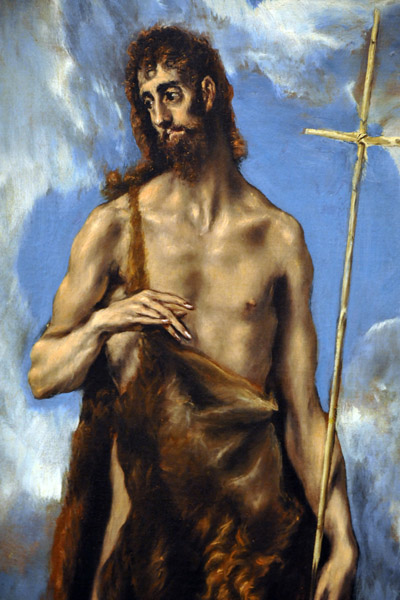 St. John the Baptist, El Greco ca 1600