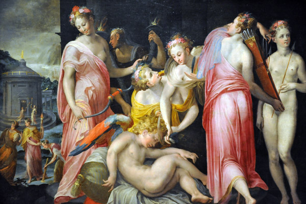 The Triumph of Chastity, 16th C. School of Fontainebleau