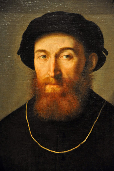 Portrait of a Man attributed to Lorenzo Lotto ca 1540