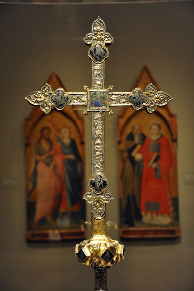 Processional cross, Tuscany, 14th C.
