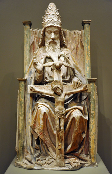 Holy Trinity (The Father, Son and Holy Spirit), French ca 1475