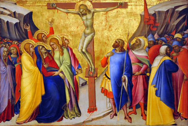 The Crucifixion, Luci di Tomm ca 1365
