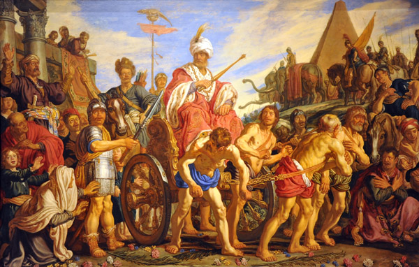The Triumph of Sesotris, Pieter Lastman, 1631