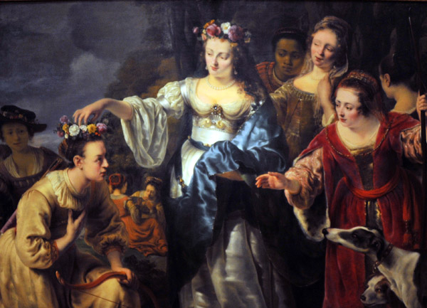 The Crowning of Mirtillo, Ferdinand Bol, 1650