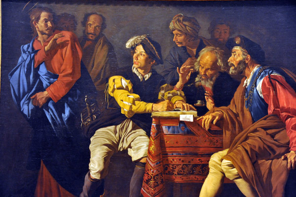 The Calling of St. Matthew, Matthias Stomer ca 1629