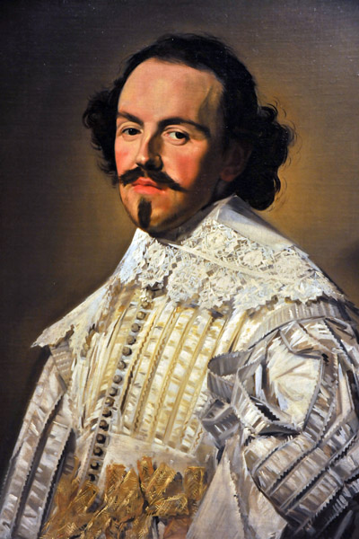 Portrait of a Gentleman in White, Frans Hals ca 1636