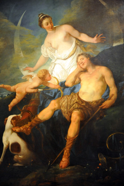 Diana and Eudymion, Michel-François Dandré Bandon, 1726
