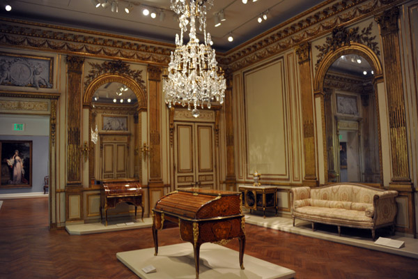Salon from the Hotel d'Humières, Paris ca 1788
