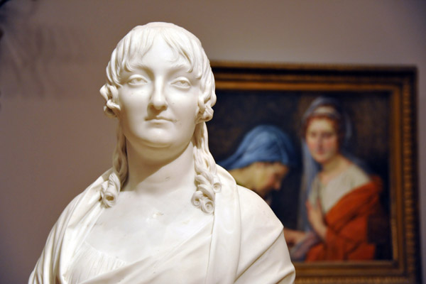 Madame Adrien-Cyprien Duquesnoy by Jean Antoine Houdon ca 1805