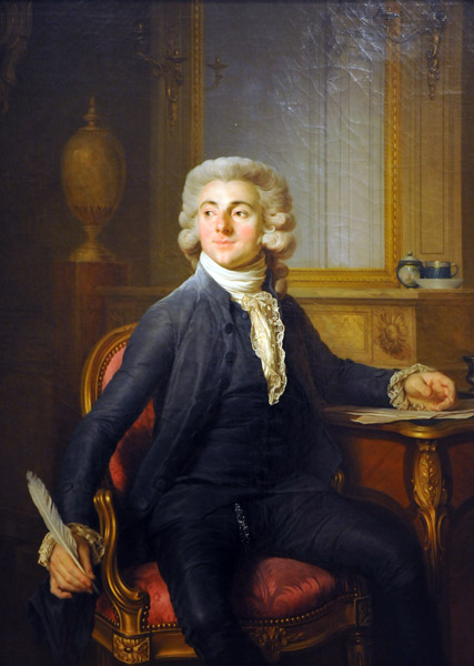 Portrait of a Gentleman, Joseph-Siffred Duplessis, ca 1779-1782