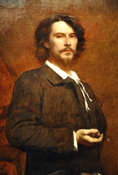 Portrait of Paul Mounet by Louis-Maurice Boutet de Monvel ca 1875