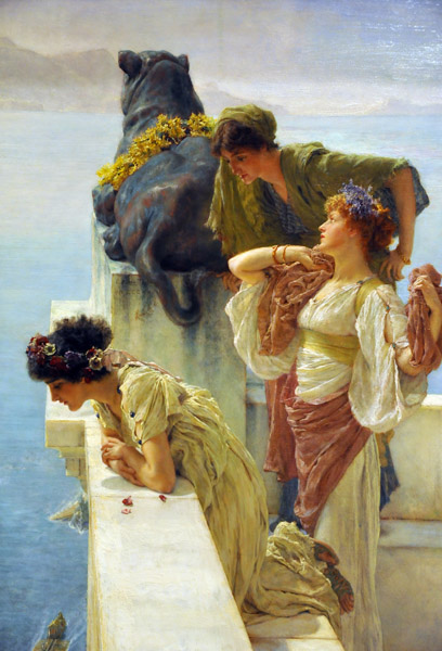 A Coign of Vantage, Sir Lawrence Alma-Tadema, 1895