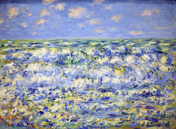 Waves Breaking, Claude Monet, 1881