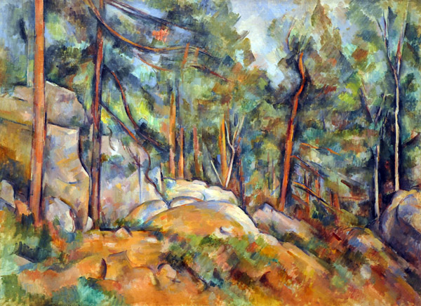 Forest Interior, Paul Czanne, ca 1898-1899