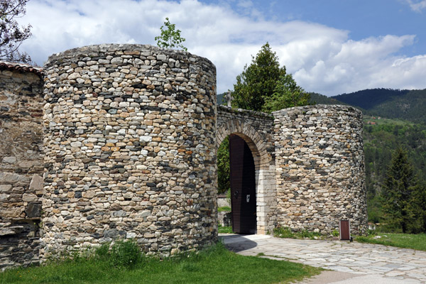 The back gate to Studenica Monastery