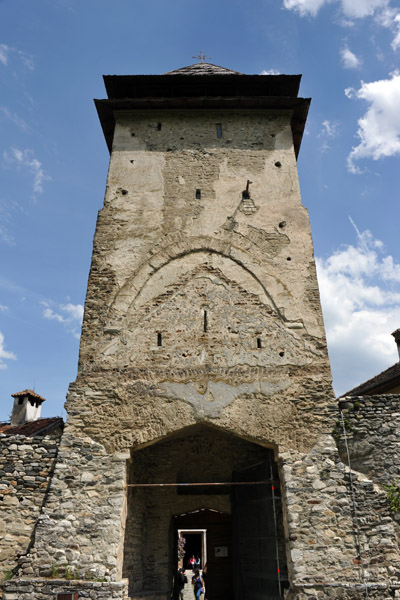 Studenica Monastery - main gate tower