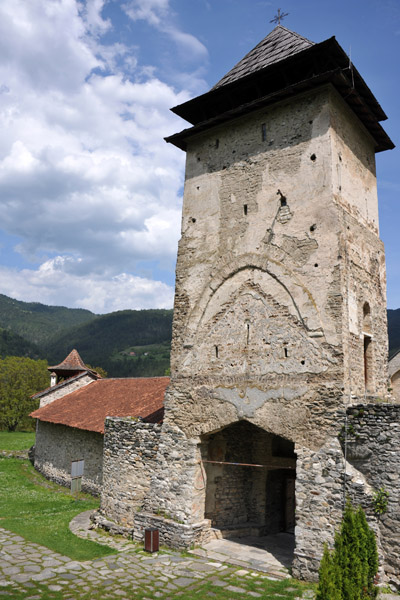 Studenica Monastery - main gate tower