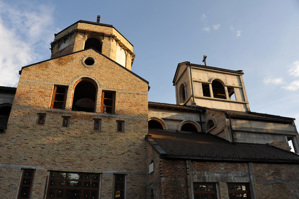 A new Orthodox church under construction in the town of Zlatibor
