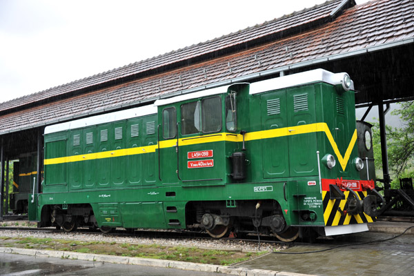 Locomotive of the narrow gauge railroad argan Eight, Mokra Gora