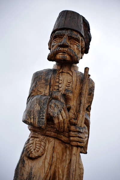Wooden sculpture, Mokra Gora