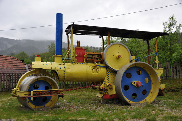 Steam tractor, Mokra Gora
