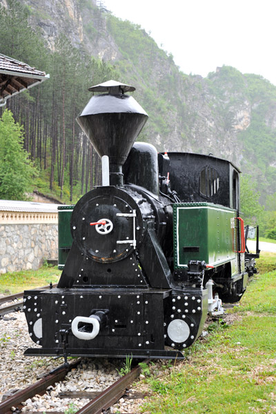 Steam train that may someday ferry tourists