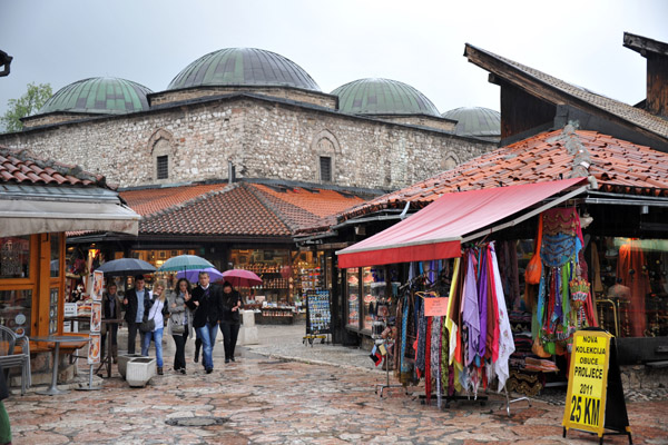 Baščaršija - Sarajevo's Ottoman bazaar district
