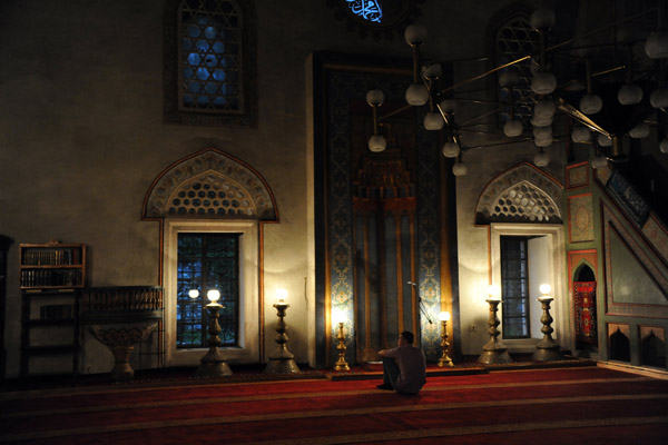 Interior of the Emperor's Mosque, Sarajevo