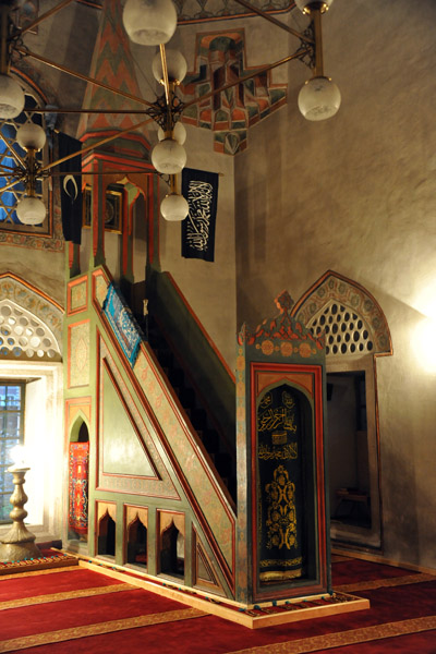 The Emperor's Mosque was restored after the Siege of Sarajevo