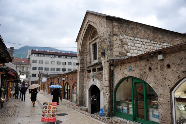 Ferhadija Street - Gazi Husrev-begov Bezistan, 1555