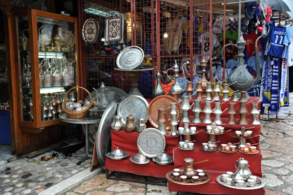 Baščaršija provides Sarajevo's most atmospheric shopping 