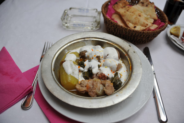 A hearty Bosnian meal, Sarajevo