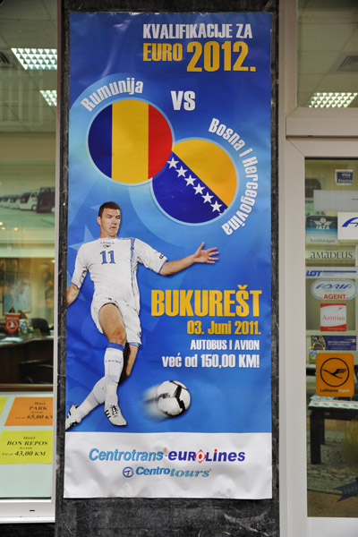 Euro 2012 - Romania vs Bosnia & Hercegovina in Bucharest