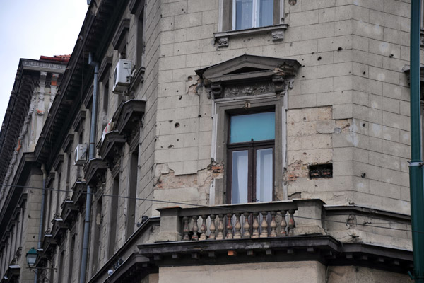 War damage, Sarajevo