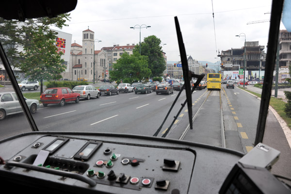 Riding on a Sarajevo Tram