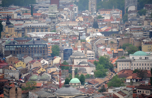 The Ottoman and Austro-Hungarian city center, Sarajevo