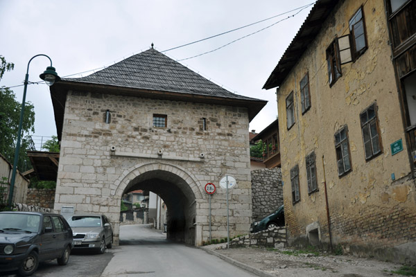 Širokac Tower - the western gate connecting the old Vratnik Fort with Sarajevo