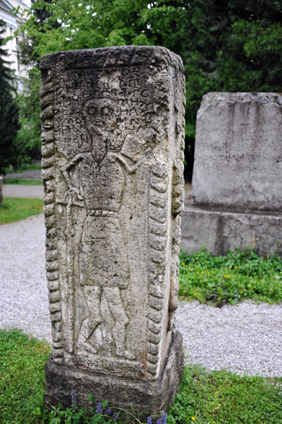 Medieval tombstone