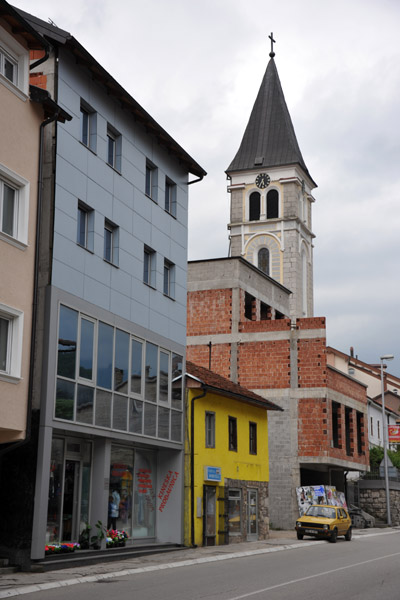 Konjic's main street