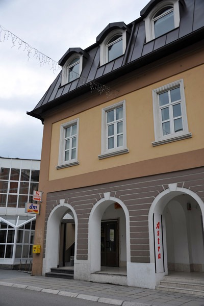 A fully restored building in Konjic