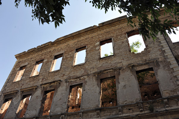 War ruins, Marala Tita Avenue, Mostar