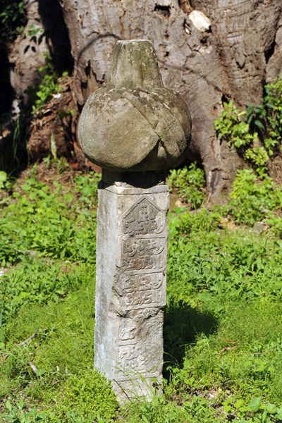 Ottoman tombstone, East Bank, Mostar