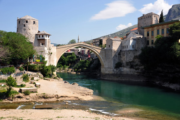 View of the Old Bridge from the ruin in the previous photo