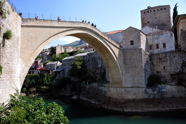 29m span of the Old Bridge, Mostar