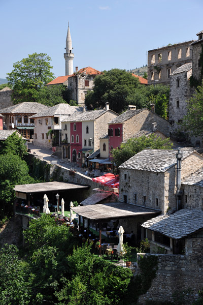 Kujundziluk, the East Bank of old town Mostar