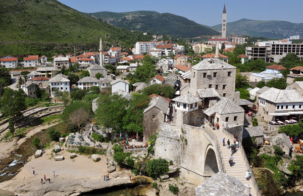 View from Tara Tower, Mostar